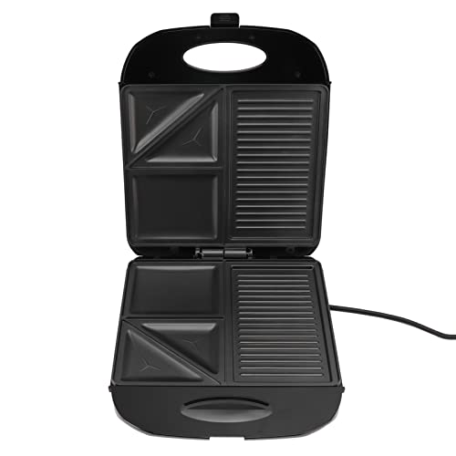 Electric Sandwich Maker, Multi Function Compact Even Heating Double Sided Nonstick Grilled Cheese Machine For Baking For Doughnuts(#2) #TOP29