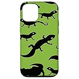 iPhone 15 Pro ヤモリ パターン グリーントカゲ 動物 野生動物 爬虫類 ペット ヤモリ スマホケース