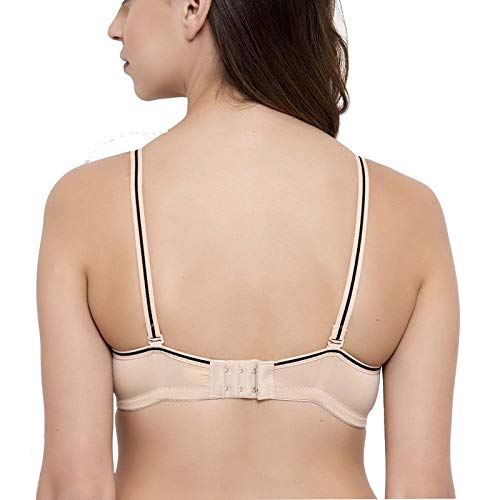 Image of Brachy Women's T-Shirt Demi Cup Padded Underwired Push up Bra BCA DUPPERPIP1