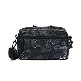 [グレゴリー] ショルダーバッグ 公式 パデッドショルダーポーチM 現行モデル BLACK TAPESTRY