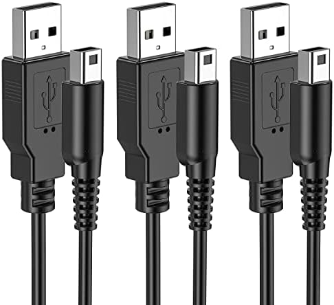 Amazon.co.jp: 3DS 充電器 充電ケーブル 3本 USB電源コード 1.2m  