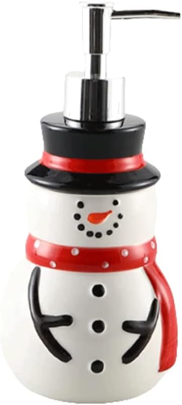 Lovely Soap Dispense Fillable Ceramic Soap Pump Stainless Steel Pump Lotion Dispenser 430ml/14.5oz Bathroom Accessories