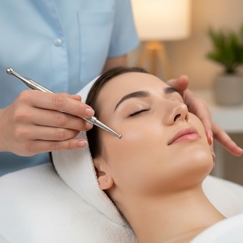 Nogeqi Stainless Steel Acupuncture Pen, Manual Acupressure Pen, Ear Body Point Acupressure Tool, Facial Reflexology Tools for Full Body Deep Tissue Merdian