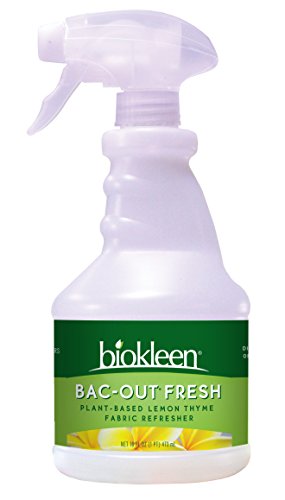 Biokleen Bac-Out Fresh, Fabric Refresher, Eco-Friendly, Non-Toxic, Plant-Based, No Artificial Fragrance, Colors or