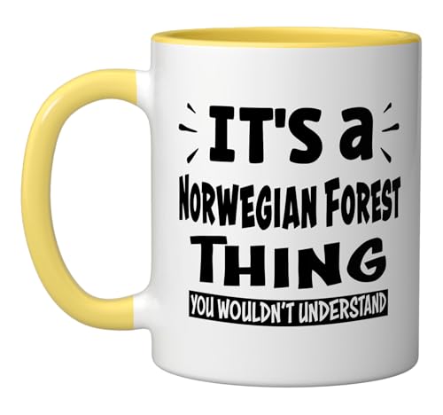 Norwegian Forest Thing You Wouldn't Understand Aninal Lovers Ceramic Mug,