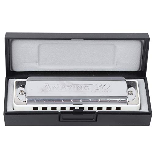 Harmonica à 10 trous pour les débutants – Blanc - Les Beatles, Paul McCartney, John Lennon, RIngo Starr, George Harrison Harmonica à 10 trous pour les débutants - Blanc – Image 4