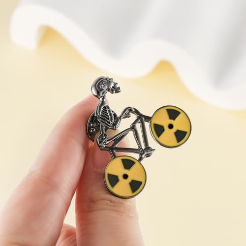 Image of Science and Medical Microscope Brooch,Colorful Enamel Lab Pin Jewelry for Scientists Laboratory Enthusiasts Badge Gifts