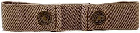 Dapper Snappers.Dapper Snappers Baby & Toddler Adjustable Belt (Beige)