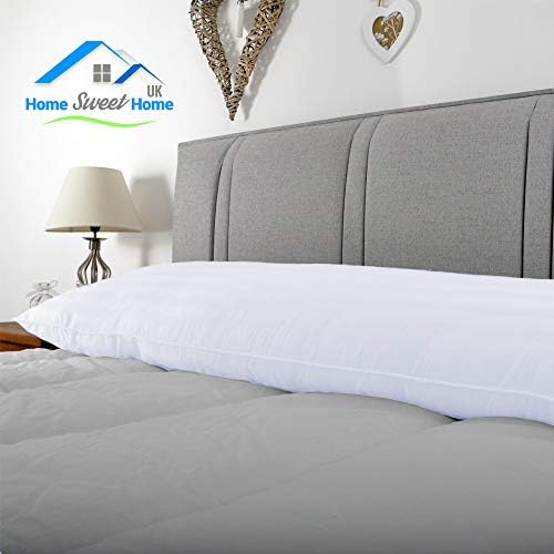 Home Sweet Home UK Luxury Non allergic Long Bolster Pillow Body Support Cushion Orthopedic Pregnancy