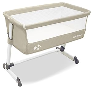 Asalvo - Cuna de colecho, color beige
