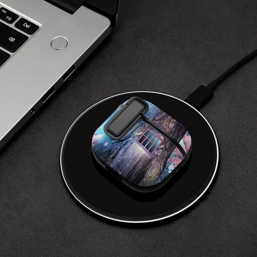 Niapessel for AirPods 4 Case, Magical Fantasy Elf Print Compatible with Apple Airpods 4th Generation Case for Women Men, PC Hard Shell Full Protective Case Cover - Image 3