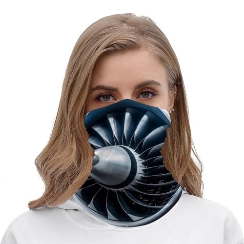 Neck Gaiter Jet Engine Balaclava para Hombres y Mujeres Protección Solar Mascarilla Facial Cubierta de Cara Transpirable Enfriamiento Bufanda para Esquí y Senderismo miniatura 5