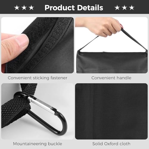 20 Pcs Photography Weight Bags Set, Empty Heavy Photo Studio Filled Weight Bags, Sandbag Set for Photography Tripod Stand Sports Outdoor Photo Video Studio Boom Brackets - Image 5