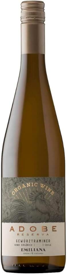 Vinho Branco Seco Emiliana Adobe Gewurztraminer 750ml