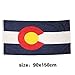 fedsjuihyg 3 * 5 Banderas FT Bandera de los EEUU de Colorado...