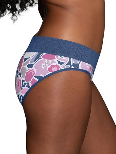 Image of Vanity Fair Women's Effortless Panties for Everyday Wear, Buttery Soft Fabric & Lace