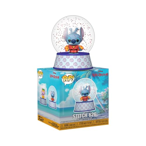Funko Pop! Mini Glitter Globe: Stitch - 626 Stitch - Collectable Vinyl Figure - Gift Idea - Official Merchandise - Toys for Kids & Adults - Disney Fans - Model Figure for Collectors and Display