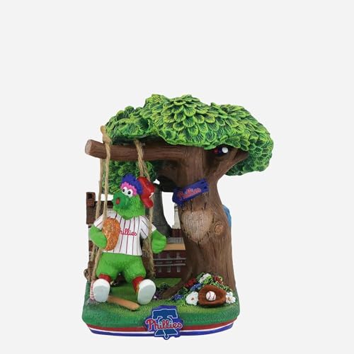 Phillie Phanatic Philadelphia Phillies City Park Swing Mini Bobblehead MLB Baseball