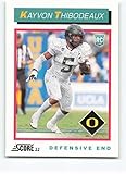 2022 Score 1992 Throwback Rookie #7 Kayvon Thibodeaux NM-MT Oregon Ducks Football NFL
