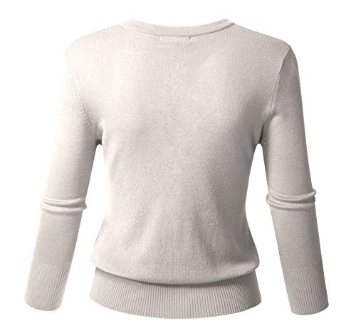 Image of Allsense Women's Long-Sleeve Crewneck Cardigan