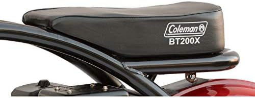 AlveyTech seat installed on a Coleman BT200X Mini Bike