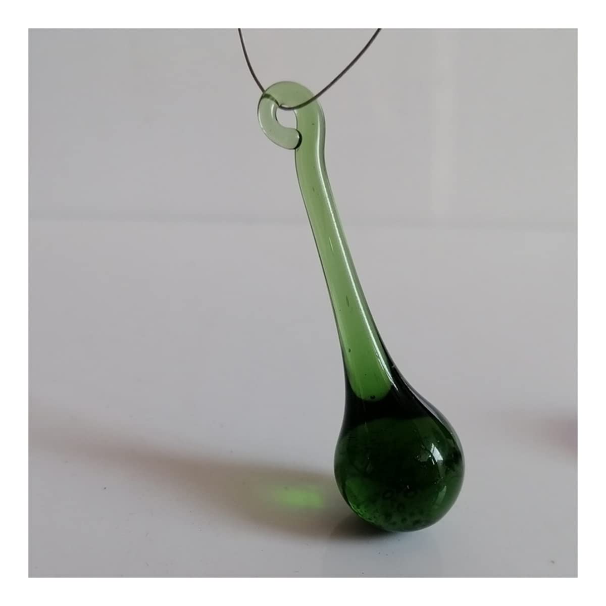 Chandelier Crystal Prisms Pendants 10Pcs 53mm Raindrop Crystal Prisms Pendant Chandelier Lamp Lighting Parts Crystals Lighting Lamp Replacement Parts (Color : Green)