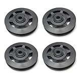 Photo Gallery smzhomeone 4 pulegge in nylon 94 millimetri di diametro ruote per macchina cavo accessori attrezzature palestra nero parti fitness casa palestra sollevamento pesi componenti del sistema Photo Gallery smzhomeone 4 pulegge in nylon 94 millimetri di diametro ruote per macchina cavo accessori attrezzature palestra nero parti fitness casa palestra sollevamento pesi componenti del sistema