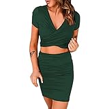 Conjunto de falda de vestido para niñas 2022, ropa de algodón, mini discoteca, sexy, de dos piezas, básico, corto, tubo, bustier, vestido AB
