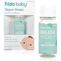 Frida Baby | Eucalyptus & Lavender Essential Oil for Bath or Diffuser| Ideal for Children and Adults| 1 pc 10ml, 10ml, 1