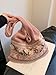Handmade Hobo Purses and Handbags for Women, Handmade Shoulder Bags, Mesh Beach Bag, Crochet Tote Bag Hobo Shoulder Bags (Pink)