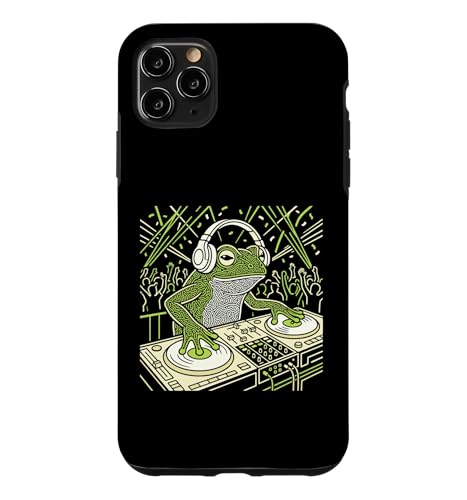 Dj Frog ���y���D�� �G���N�g���j�b�N�_���X�v���f���[�T�[ �X�}�z�P�[�X iPhone 11 Pro Max �p