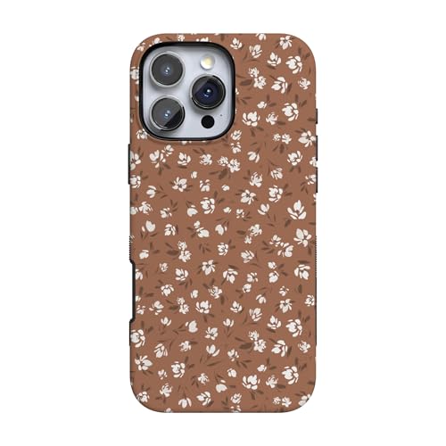 Coque iPhone 16 Pro Max MagSafe antichoc fleurs Casely