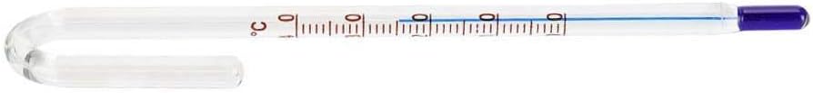 Aquariums Thermometer, Fish Tank Thermometer, Hanging Crystal Clear U Shape Screen Printing Glass(Xianyu Thermometer 15mm)