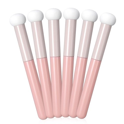 Mabor Mushroom Makeup Sponge with Handle, Small Sponge Concealer Brush