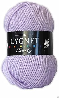 Cygnet Chunky Knitting Yarn 100g 100% Acrylic 893 Soft Lilac