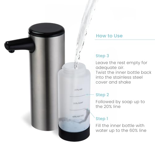 Image of Home Zone Living Foaming Hand Soap Dispenser