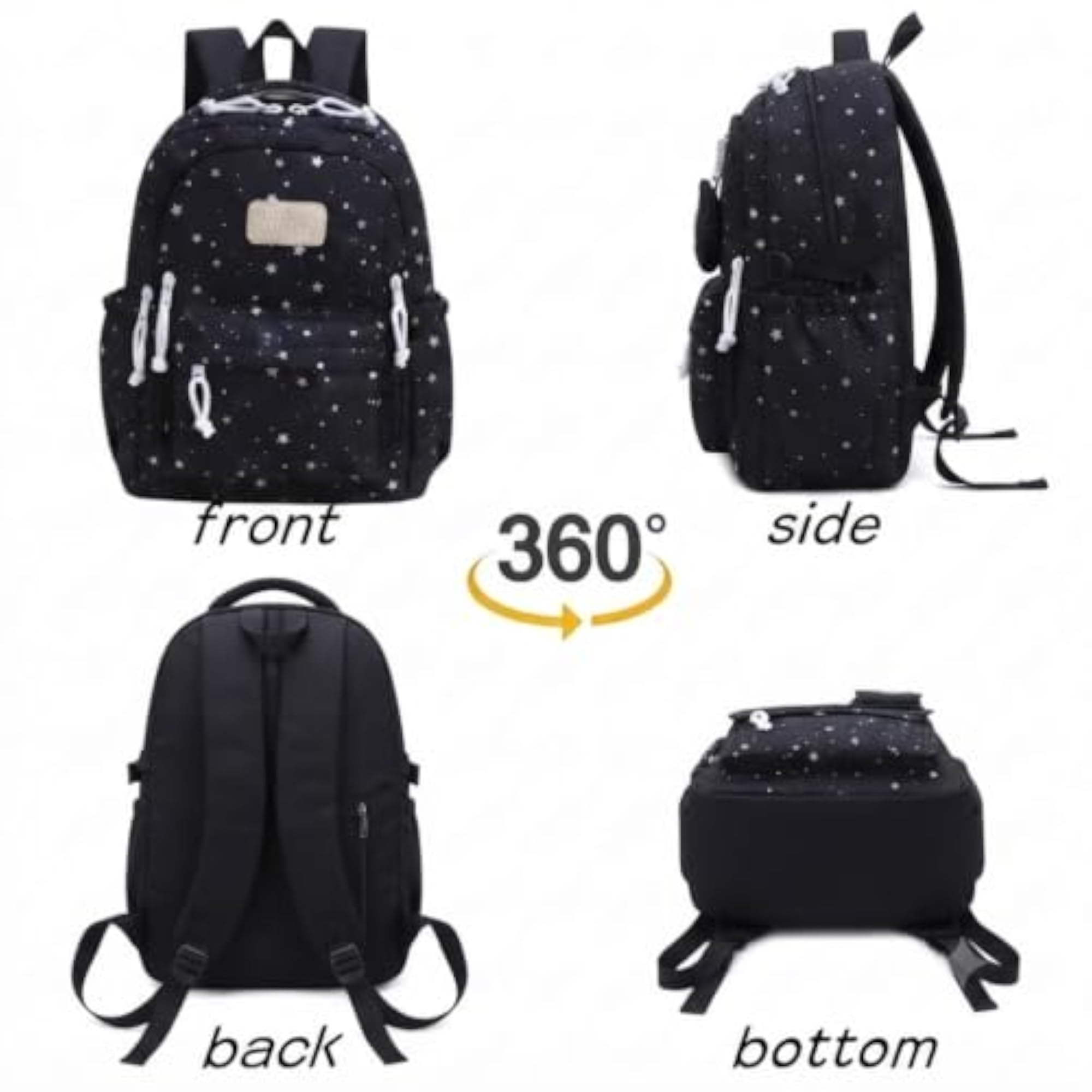 Anti-Theft Korean Laptop Backpack, Water Resistant for Men & Women