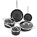 TeChef TECHEF - Onyx Collection Nonstick Cookware Set (8-Piece Set)