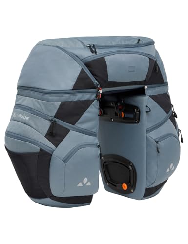 VAUDE Hinterrad Fahrradtasche Karakorum Pro, 65 Liter, Heron