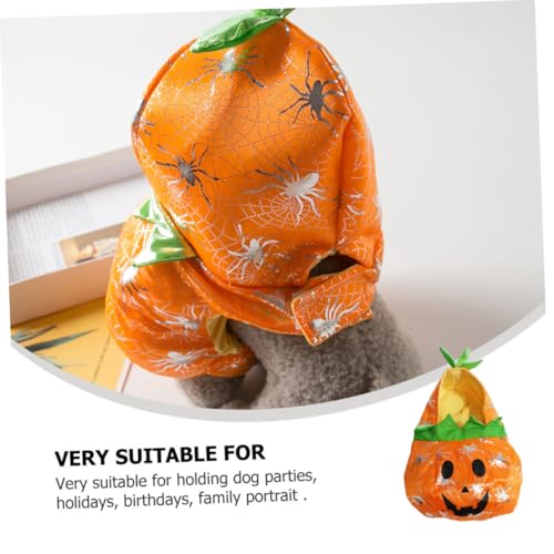 Disfraz de Calabaza para Perros Halloween Talla L miniatura 6