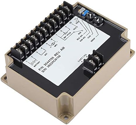 WALFRONT Generator Speed Controller Engine Speed Controller Electronic Governor 3044196 Control Board 1KHz~6.5kHz