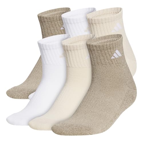 Image of adidas Athletic Cushioned 6-Pack Quarter