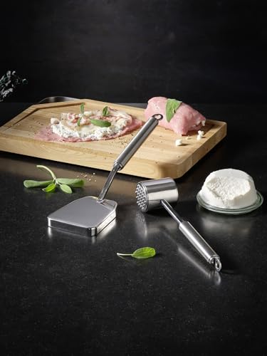Foto von RÖSLE Fleischplattierer, Fleischklopfer zum Plattieren von Fleisch und Fisch, Edelstahl 18/10, Spülmaschinengeeignet