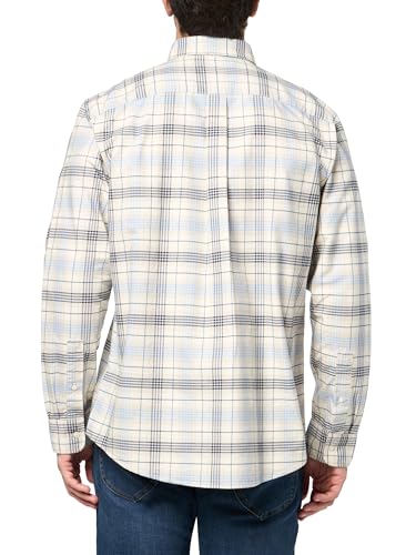 Image of Tommy Hilfiger Men's Long Sleeve Oxford Shirts in Regular Fit, Men's Button Down Shirts, Also Available in Big and Tall