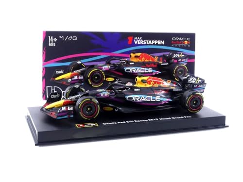 Bburago - Red RB19 - Winner Miami GP 2023-1/43 miniatura 5