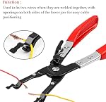 Akozon Car Soldering Plier, Metal Soldering Plier Multi-Function Wire Welding Clamp Pick‑Up Aid Tool Wire Welding Pliers for Automobile Maintenance Repairing Tool
