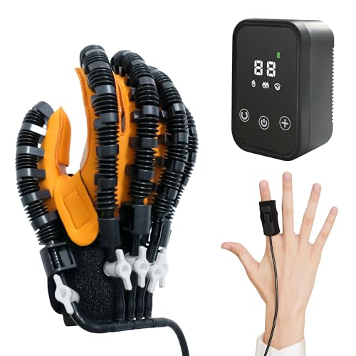 BLIUJQ Stroke Hand Rehabilitation Robot Gloves, Strokes Therapy Equipment for