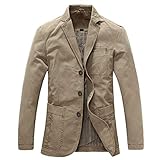 Regular Fit Herren Casual Sakko, Used Look Design, sportlich