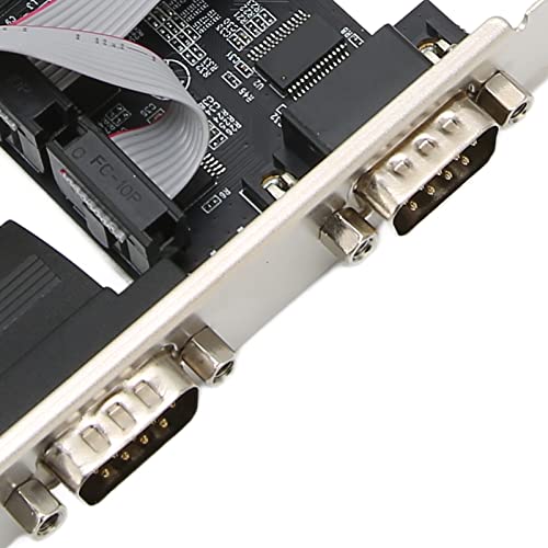 4 Port PCI Express RS232 Serial Adapter Card, PCIe RS232 Serial Host Controller Card, PCIe to 4 Serial DB9 Card, PCI E Serial Card Stable Performance - Thumbnail 7