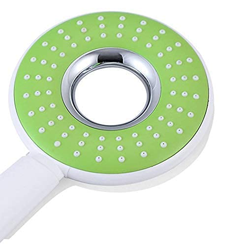 Cabezal de Ducha de Mano Hueco, Soporte de Boquilla de Ducha de Alta presión para Ahorro de Agua de Lluvia Redondo para Cabezal de Ducha de baño